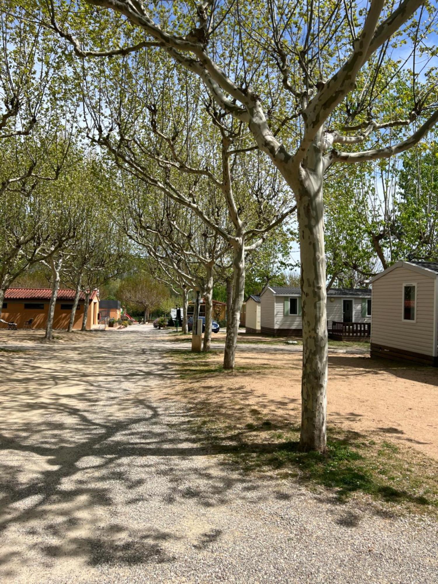 Camping Bungalow El Llac De Banyoles Porqueres Exteriér fotografie